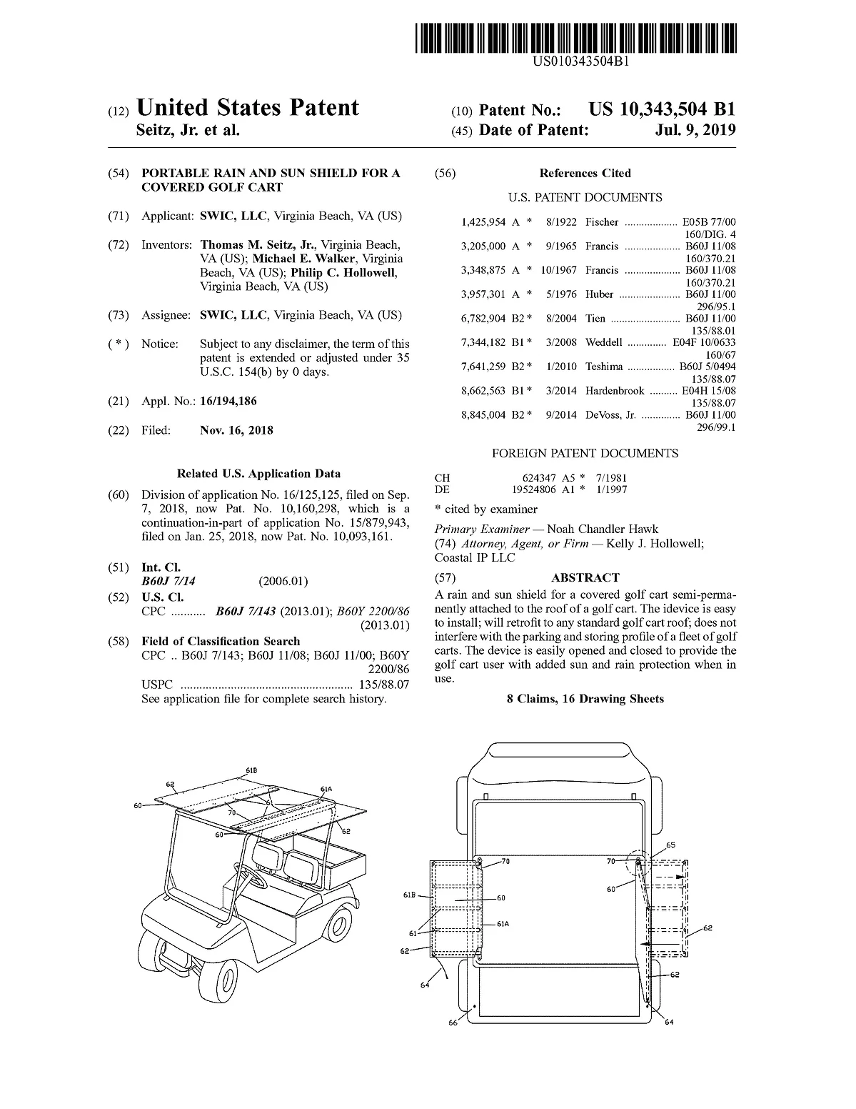 Mechanical Systems Patents